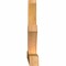 Ekena Millwork Richland Rough Sawn Timber Gable Bracket, Western Red Cedar, 72"W x 30"H x 4"D x 4"F, 10/12 Pitch GBW072X30X0404RIC00RWR - alternate 2